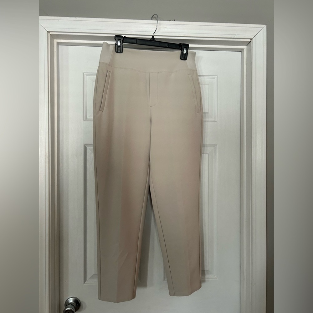 Athleta Women's Cream Straight Leg Pants